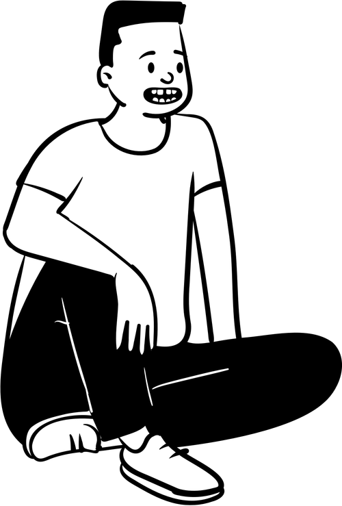 Person sitting
